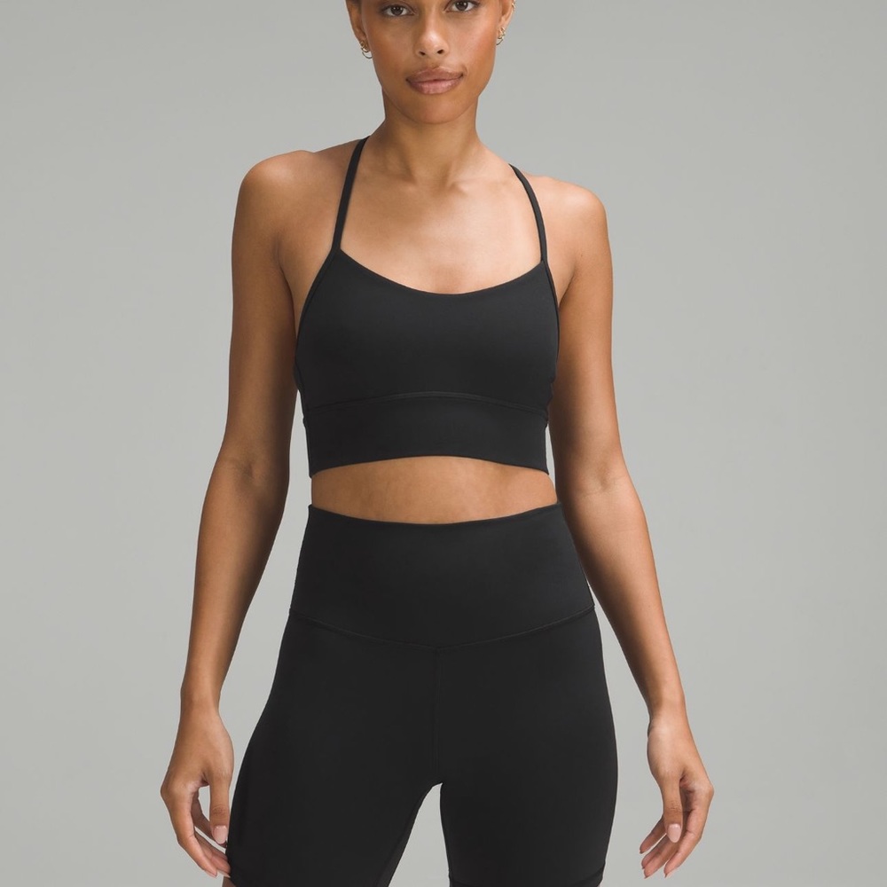 Lululemon Flow Y Nulu Longline Bra